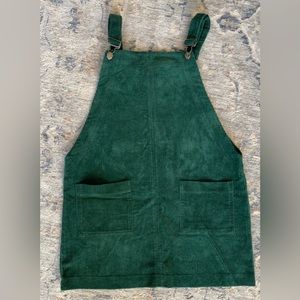 Corduroy Overall Dress